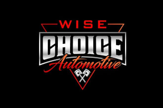 design auto repair business brand logo with game