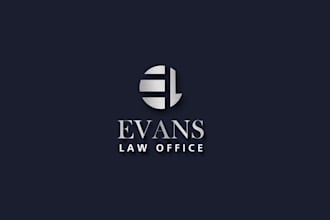 do logo for legal, lawyer, attorney and law firm with copyrights