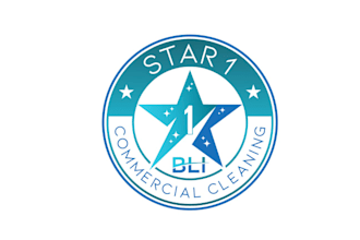 design surprising commercial cleaning logo