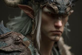 fantasy character art and unique fantasy character
