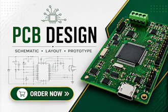 design high speed pcb layout schematic and multilayer pcb board