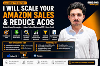 be your amazon PPC scaling expert and amazon ads specialist