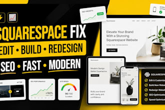 edit squarespace website, squarespace SEO expert, redesign squarespace website
