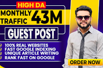 do SEO guest post backlink, do follow guest post service, publish article