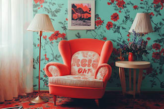 design vintage retro illustration