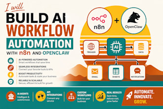 build ai workflow automation with n8n and openclaw