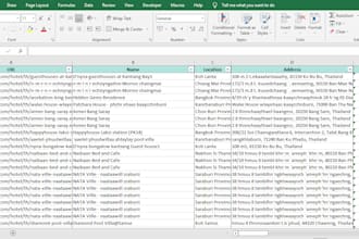 scrape airbnb and booking com listings