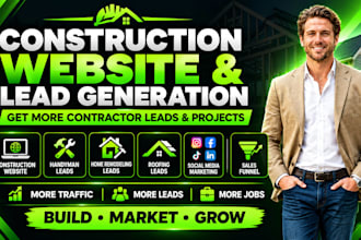 do construction website handyman leads home remodeling contractor roofing leads