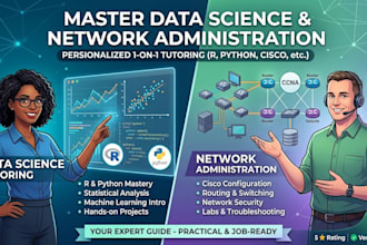 be teaching network administration and data science