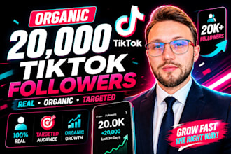 do tiktok marketing and organic promotion for follower growth