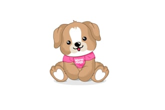 design sloth stuffed animal character autistic children logo