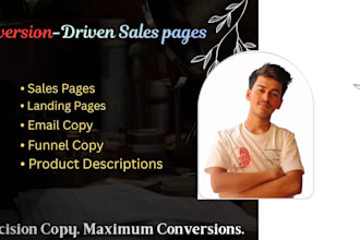 create conversion focused sales copy for your course