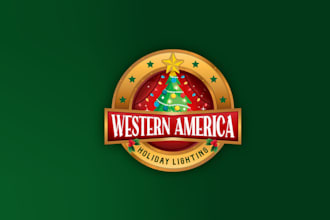 design christmas light installation removal company logo
