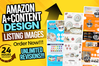 design premium amazon a plus content, amazon ebc design