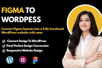 convert figma to a wordpress website