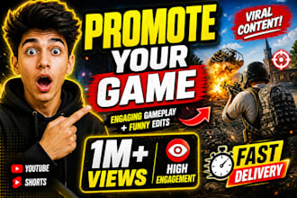 promote your game with engaging gaming shorts