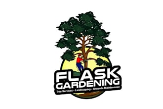 design iconic modern logo for a growing tree service company
