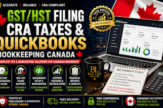 register gst hst file cra taxes and do quickbooks bookkeeping canada
