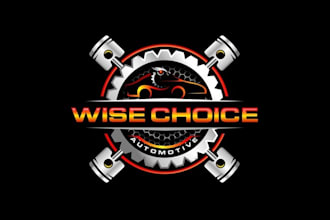 design magnificent great auto repair logo game