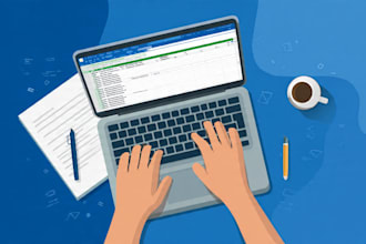 pdf to excel data entry and typing
