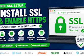 secure your domain with free SSL and https setup