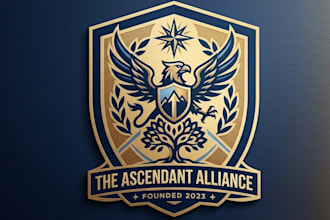 design heraldic and luxury heraldic logo