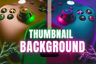 design eye catching gaming youtube thumbnails