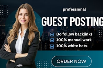 build high da SEO backlinks through guest posts