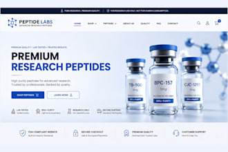 build fda complaint peptide website research peptide website for sales