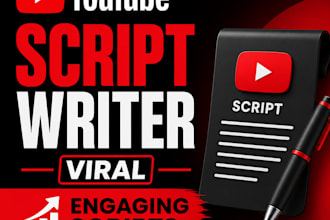 write engaging youtube scripts for viral videos fast