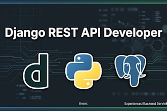 develop django backend and rest API systems