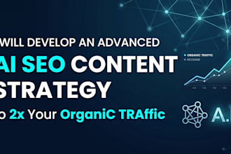 develop a data driven ai content strategy to double your organic search traffic