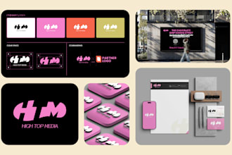 design a professional logo and brand identity