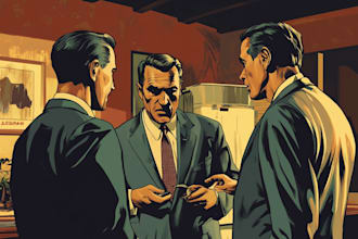 comic book illustration with comic book illustrator