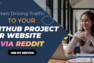 do organic github promotion, promote github project, project website via reddit
