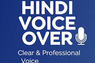 professional hindi voice over for explainer video