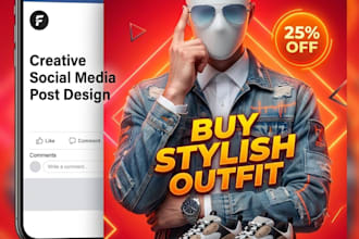 design eyecatching youtube thumbnails and product images design