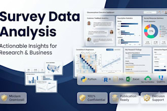 do survey data analysis and questionnaire design