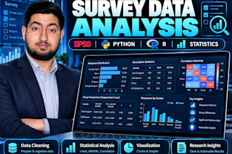 analyze survey data and design questionnaires