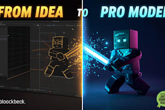 make high quality models in blockbench