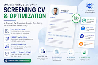 resume screening and optimizing it according to ats
