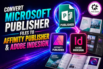 convert microsoft publisher files to affinity publisher and indesign