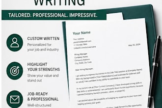cover letter writing service