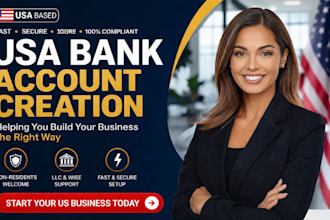 do USA bank creation for resident and non resident mercury wise stripe chase