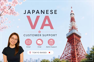 provide japanese customer support for overseas clients