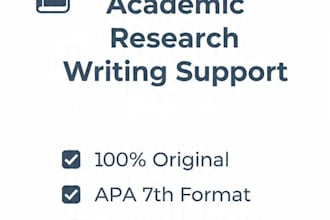 provide research writing support and formatting help