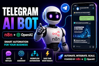 build a telegram ai bot for support and leads
