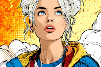 draw comic book illustration with comic book illustrator
