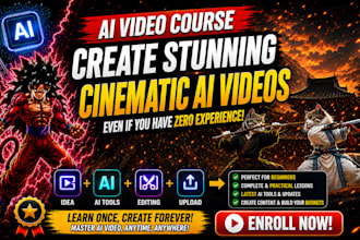 video ai courses cinematic