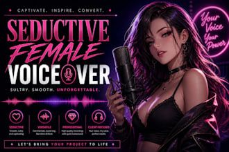 record a nsfw  sedulctive erotica female whisper or low voice like asmr